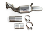 19-21 Ford Ranger 2.3L EcoBoost CV Fabrication RFCDP-1 3in Stainless Steel Catted Downpipe
